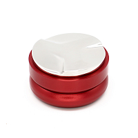 Темпер для кофе, d 58мм, красный, нерж.сталь