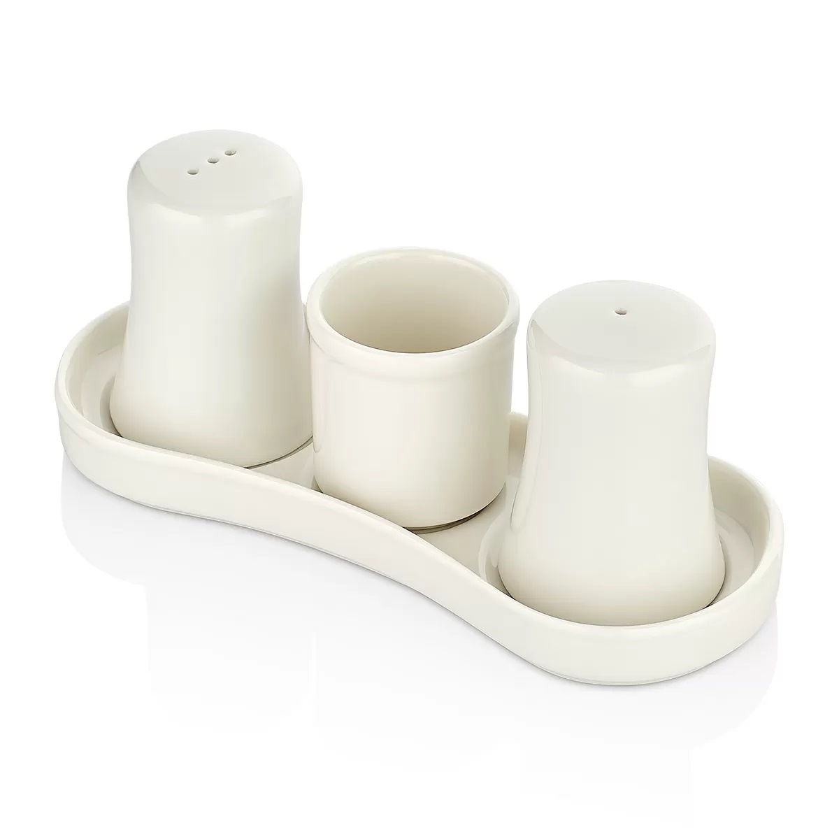 Набор д/специй 4 предмета белый "Arel", By Bone