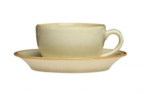 Чашка чайная 250 мл желтая