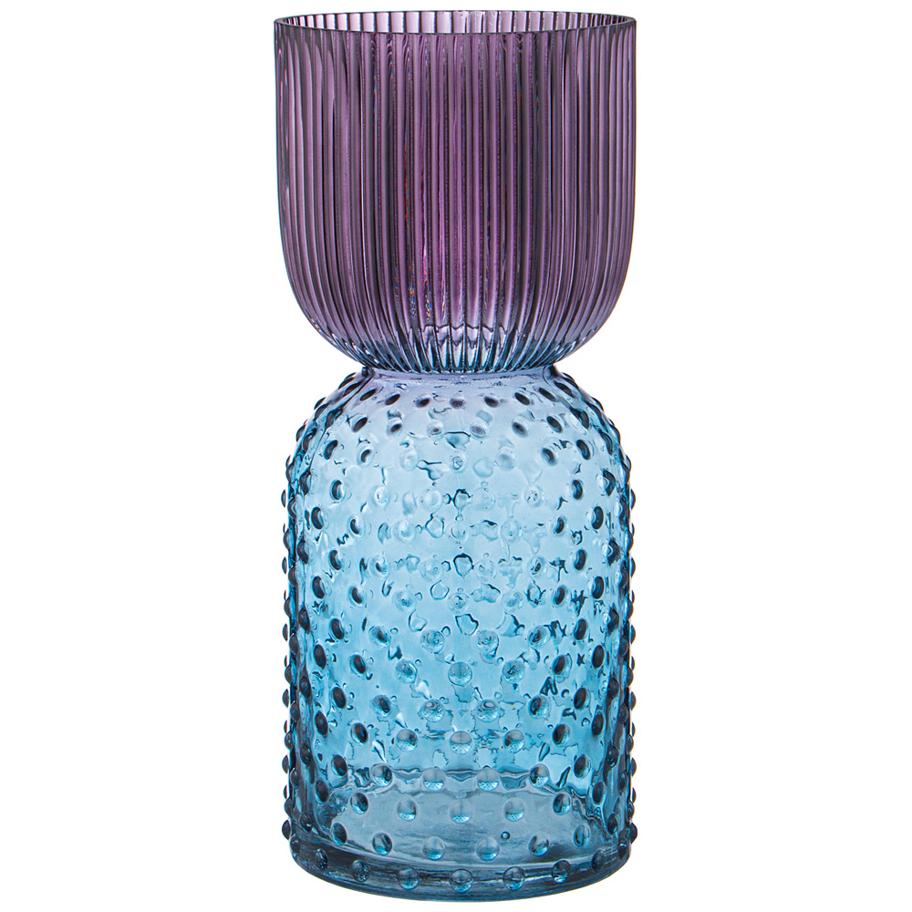 Ваза "ART" VIOLET/BLUE 13 *30 см