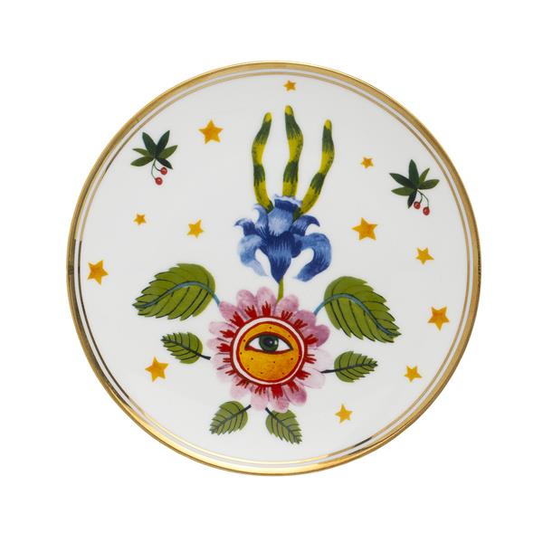 Тарелка 17  см цветной декор, La tavola Scomposta