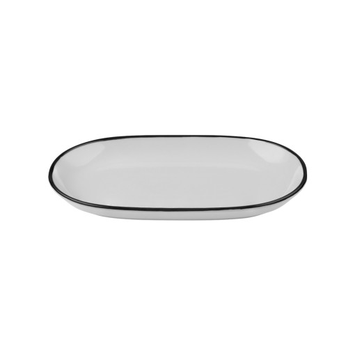 Блюдо овальное 37см Modest Black
