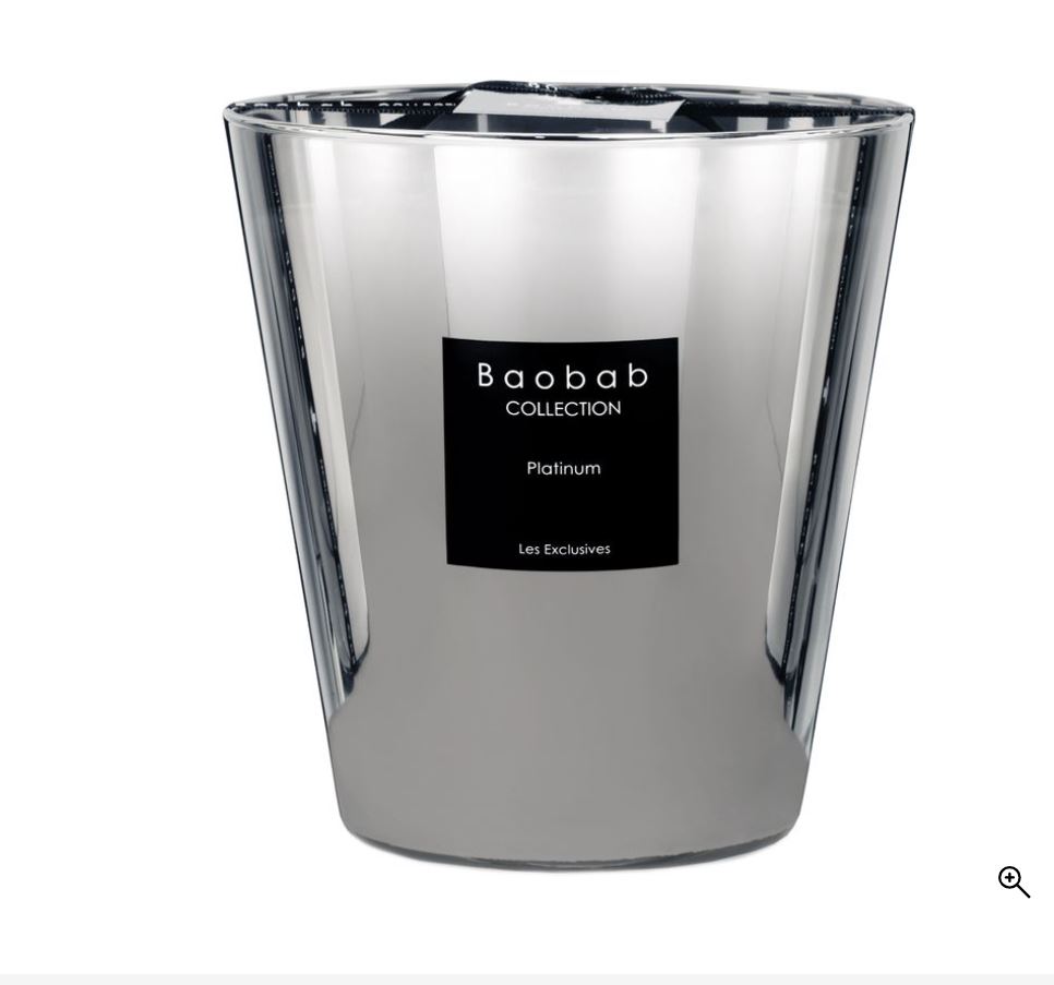 Свеча Max 16 1100 г Les Exclusives Platinum Baobab