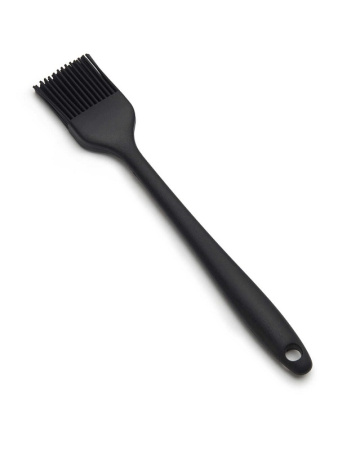 Кисточка кондитерская 20,5*3,5 см.черная силиконовая