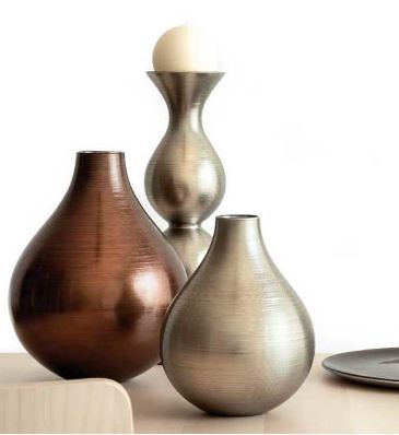 Ваза IVV 31 см Bombay Tobacco (коричневая)