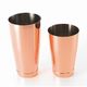 Шейкер американский, медь, стаканы 0,82л и 0,53л