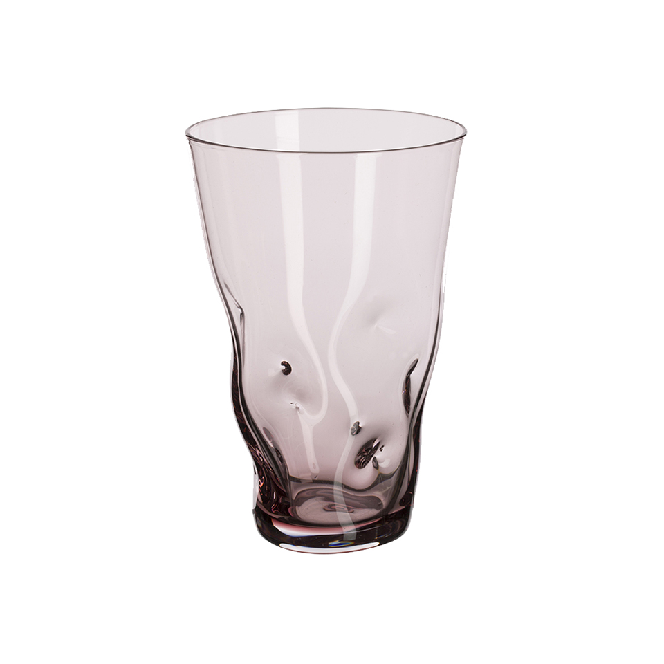 Стакан DIMPLE 300мл розовый