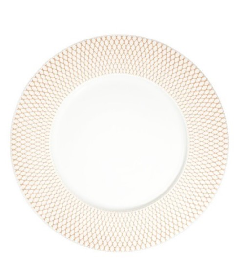 Тарелка 28см ID Fine Maglia Gold Finesse