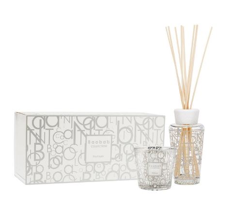 Набор диффузор 250мл+свеча 190 мл Platinum Baobab