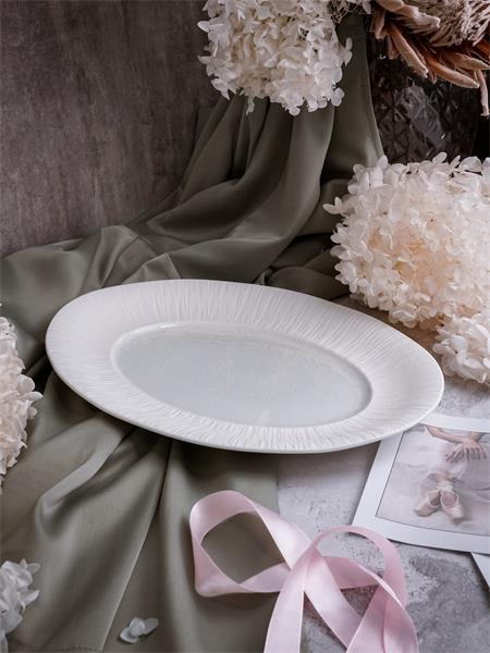 Блюдо овальное 31,5*23 см, Boletus