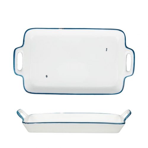 Блюдо с ручками "Bakery- Fusion" 29*16*3 см, 500 мл