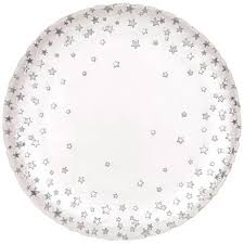 Тарелка "STARS" WHITE 21 см