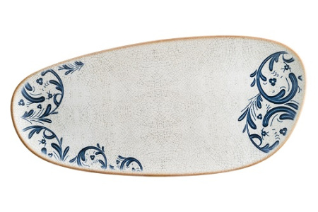 Блюдо ассиметричноее Ваго 36 см Viento