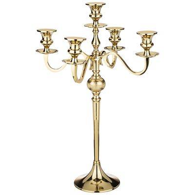 Подсвечник на 5 свечей 58,5 см, латунь