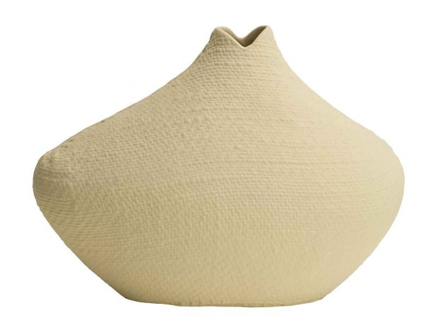 Ваза 32CM, керамика, цвет бежевый