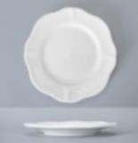 Тарелка мелкая d 25,5 см h 2,2 см, фарфор, Grazia