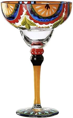 Бокал для мартини Долька, стекло, ручная роспись
