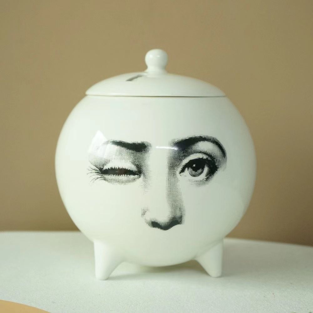 Ваза/конфетница круглая "Лина", керамика