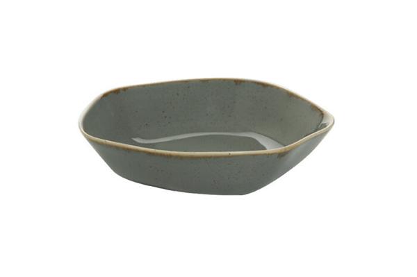 Чаша с волнообразным краем 16 см, темно-серая Seasons