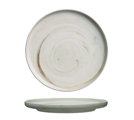 Тарелка 21 см с бортом MARBLE