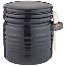 Банка для сыпучих продуктов 1160 мл RIVIERA ЧЕРНАЯ