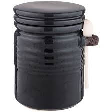 Банка для сыпучих продуктов 1350 мл RIVIERA ЧЕРНАЯ