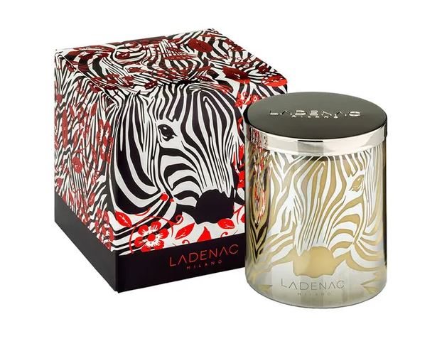 Свеча 350 г Africa Zebra Camouflage Ladenac