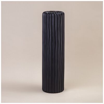 Ваза черная керамика 16,5Х58 СМ