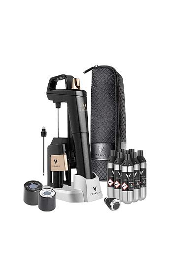 Система для подачи вин по бокалам Коравин Model 6 Plus Anthracite Premium Set