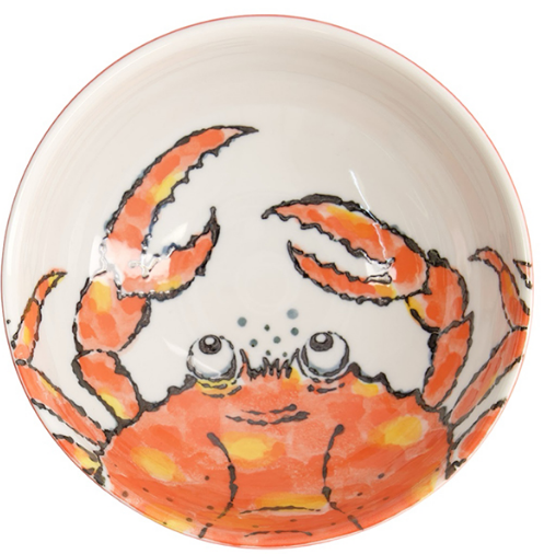 Чаша Краб красная  см 18,5