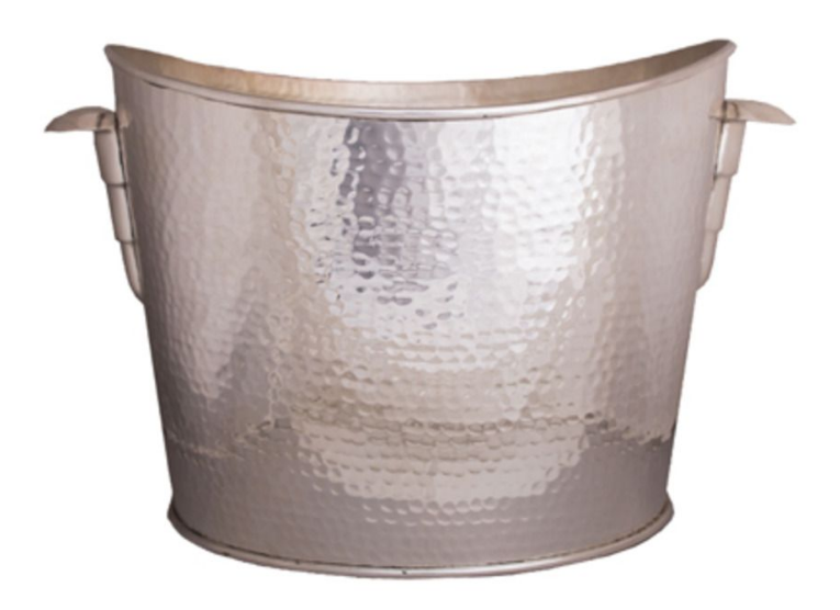 Емкость для охлаждения вина 16,5*13*14см, с посеребрением