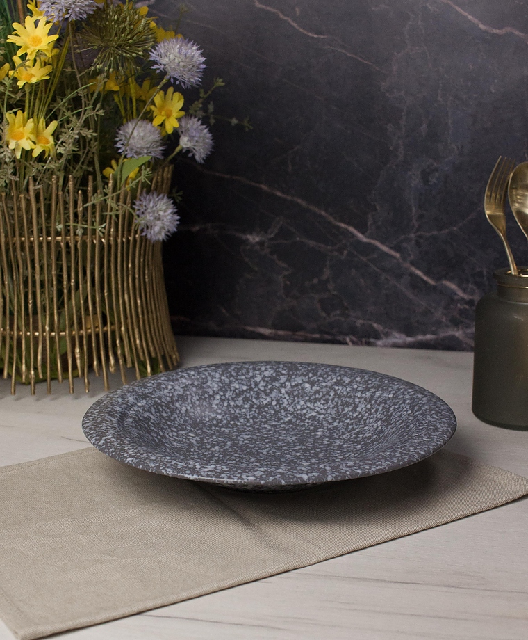 Тарелка глубокая 23 см, Laps White Pepper