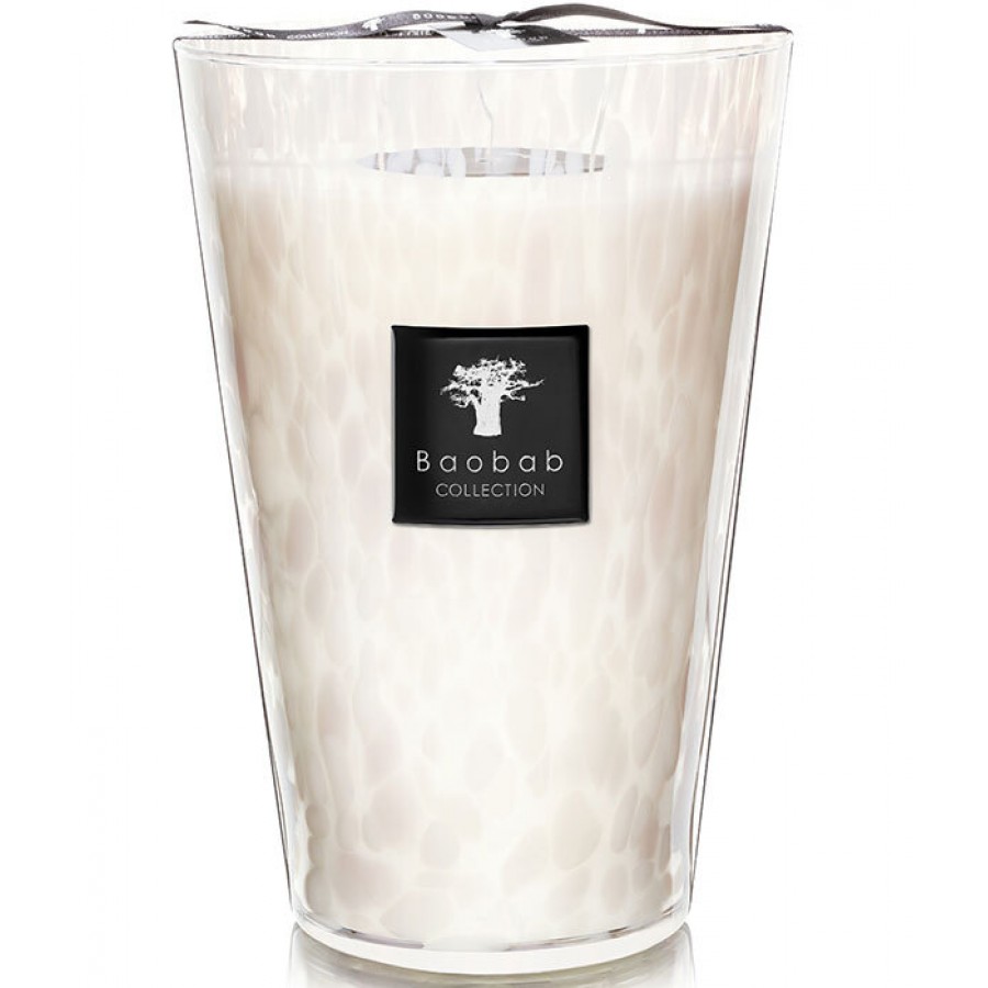 Свеча Maxi Max 6500 г White Pearls Baobab