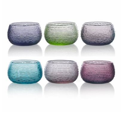 Набор цветных салатников 10,5 см 430 мл IVV