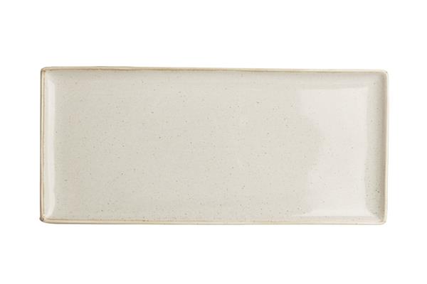 Блюдо (плато) прямоугольное 35х16 СМ бежевое