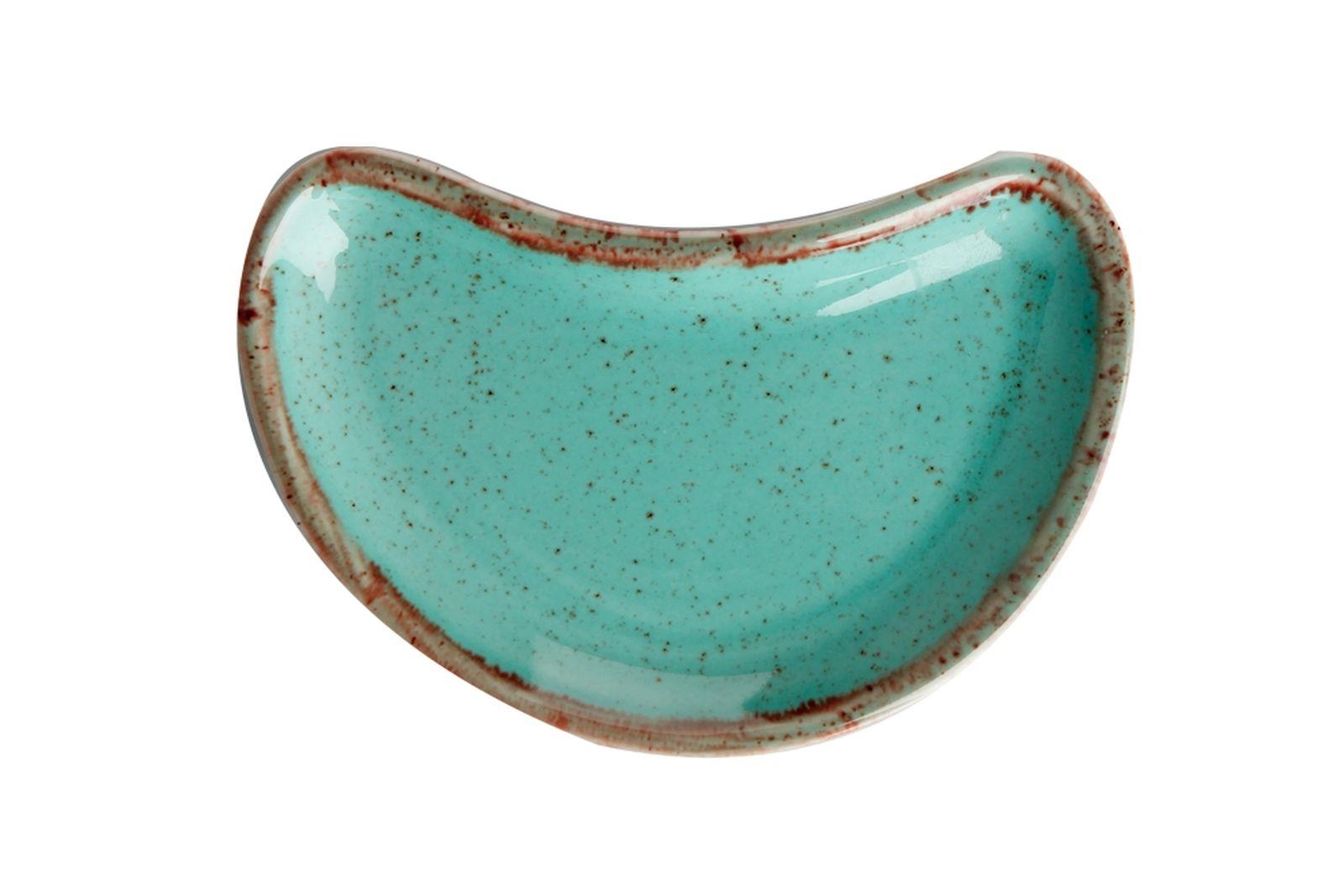 Мини-соусник полумесяц 7х11 см, бирюзовый Seasons