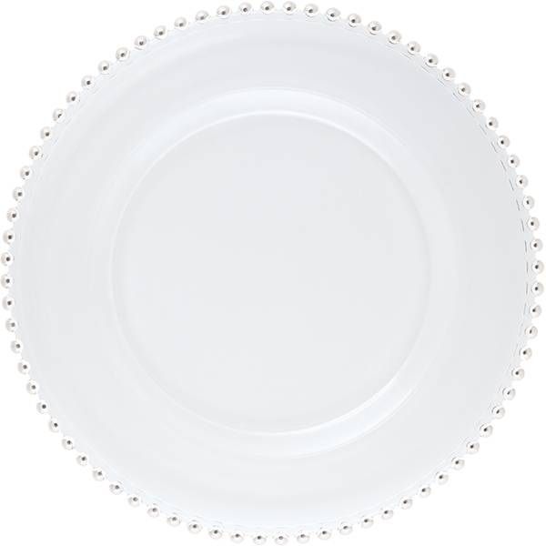 Тарелка плоская 15,5 см стекло Helios