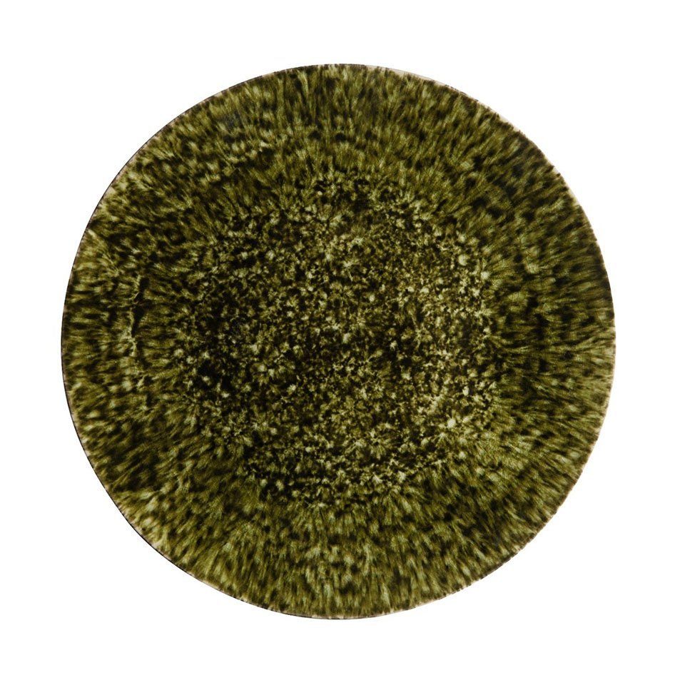 Тарелка 31 см, зеленая Riviera