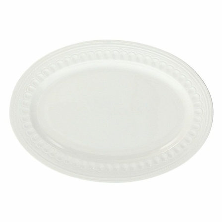 Блюдо овал 35 см. Roman, костяной фарфор