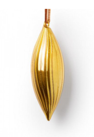 Конус золотого цвета 7*7*14 см