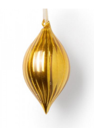 Конус золотого цвета 6*6*19см