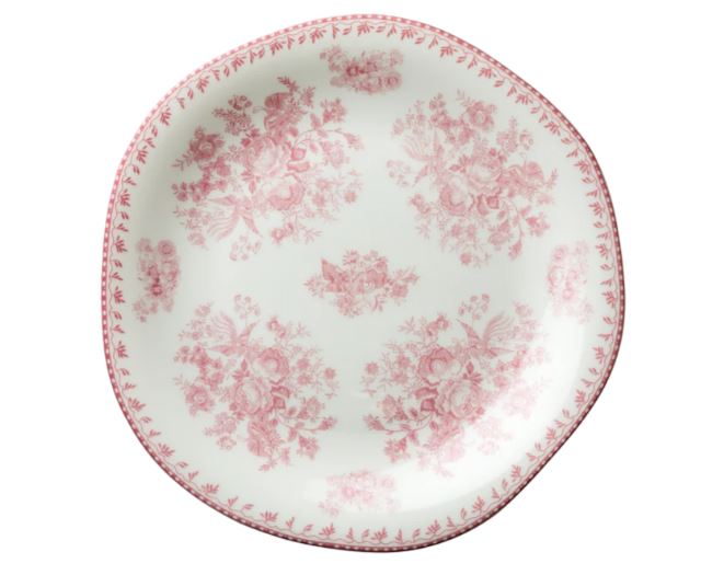 Тарелка 16 cm (розовая) Lancaster фарфор