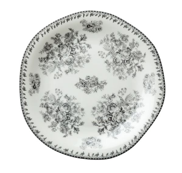 Тарелка 16 cm (серая) Lancaster фарфор