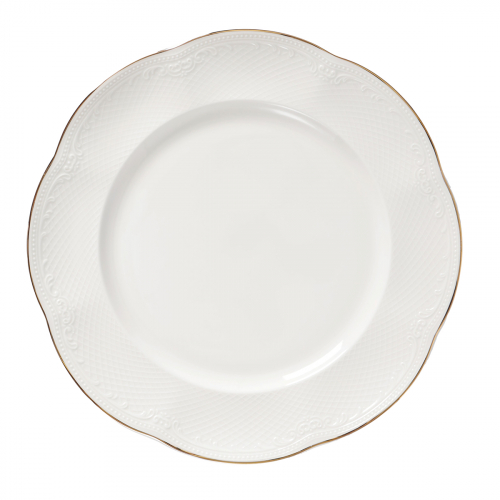 Тарелка 18 см Aristocrat GOLD, Noble, фарфор