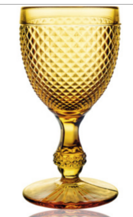 Бокал 280 мл Бриллиант янтарь