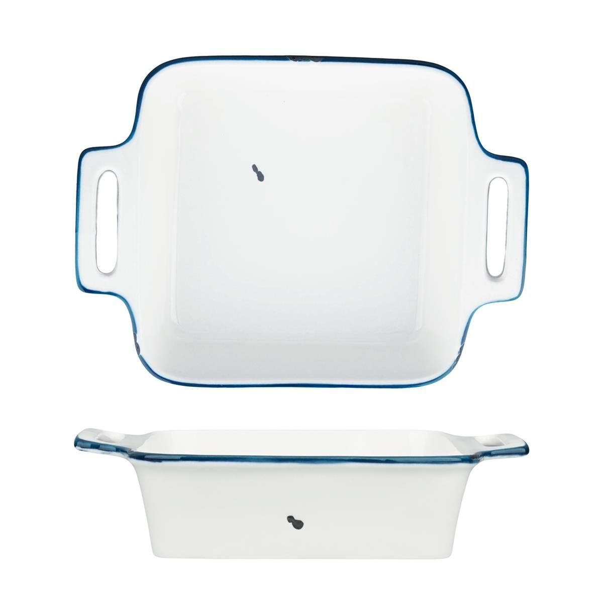 Блюдо с ручками "Bakery- Fusion" 22*16*5,5 см, 800мл