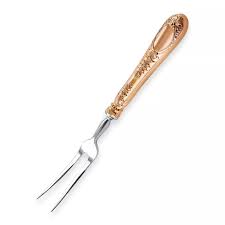 Вилка д/мяса "Фамильная" медная