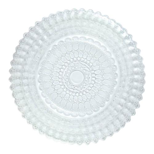 Тарелка плоская 16 см стекло Helios