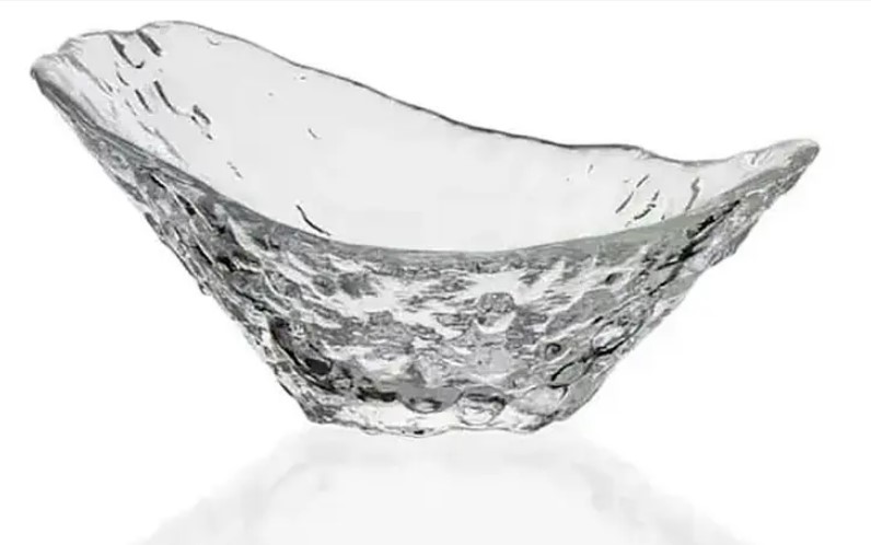 Соусник 12x7,5 см h 2 см, стекло, прозрачный, Mabel