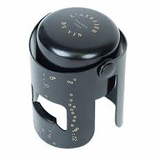 Пробка для шампанского черная, металл "Latelier du vin" металл